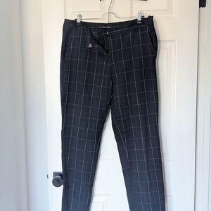Amanda and Chelsea Navy crop work pants